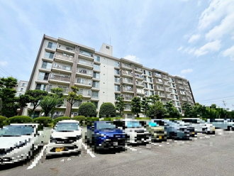 上社南住宅三号棟の外観