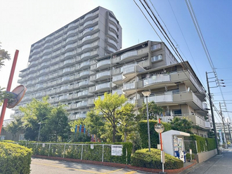 忠道マンションＡ棟の外観