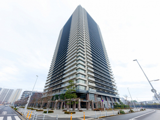 シティタワー金町タワー棟の外観