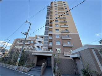 グランドメゾン天王寺上之宮町の外観