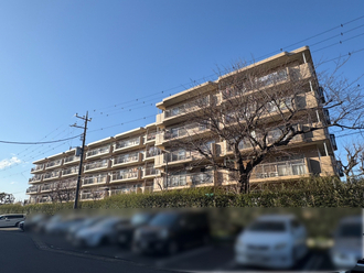 習志野七ツ台住宅２号棟の外観