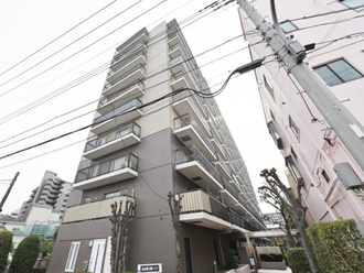 仙台堀公園ハイツの外観