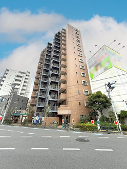 朝日シティパリオ三ノ輪の外観