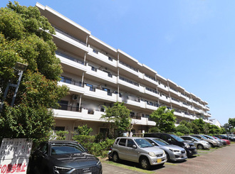 谷津パークタウンの外観