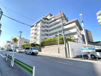 上池台スカイマンションの外観