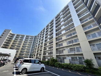 ドリームハイツ２棟の外観