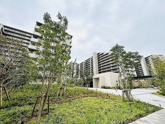 ミハマシティ検見川浜ＩＩ街区の外観