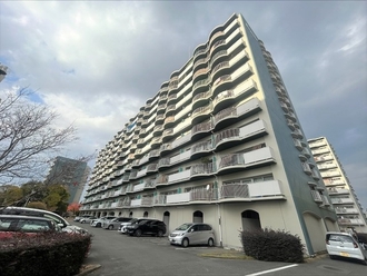 淀川パークハウス２号棟の外観