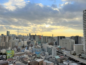 ライオンズプラザ新板橋の外観