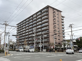 メガロコープ一号棟の外観