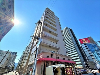 朝日プラザ東天満の外観