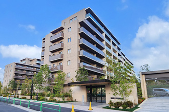 ブリリアシティ石神井公園アトラス４号棟の外観