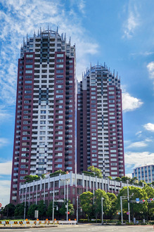 ＴＨＥ　ＴＯＷＥＲＳ　ＤＡＩＢＡ　ＥＡＳＴ棟　ザ・タワーズ台場　の外観