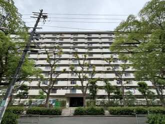 すみれ橋第二コーポ三号棟の外観