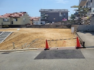 A号地の外観