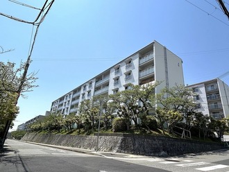 渦が森コーポの外観