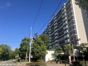 神戸パークシティC棟の外観