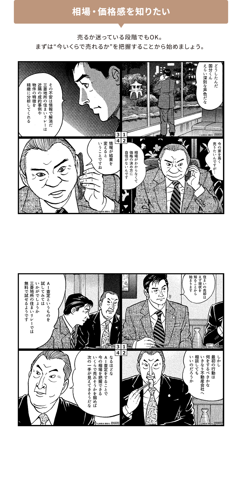 売却の流れ・手順が分からない